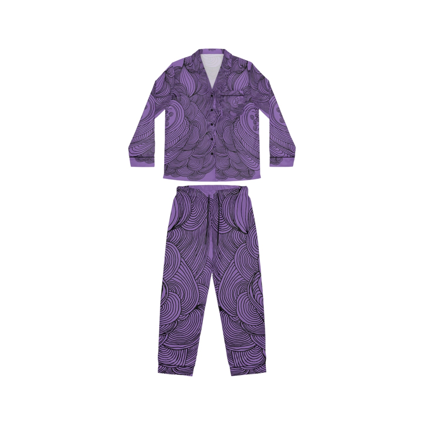 Women's Satin Pajama Set - Elegant Sleepwear
