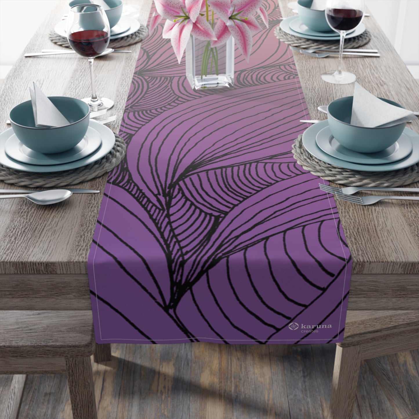 Table Runner (Cotton, Poly)