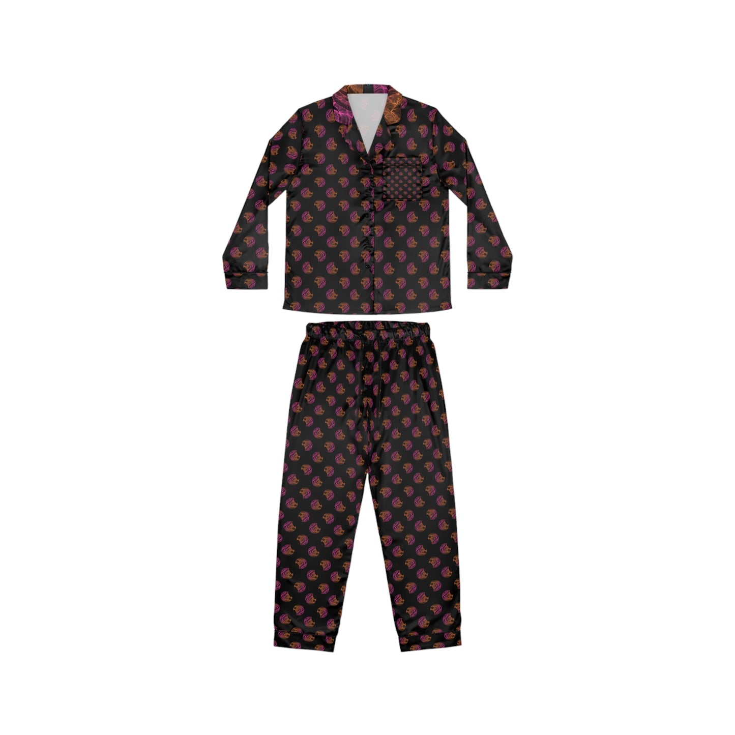 Women's Satin Pajama Set - Elegant Sleepwear