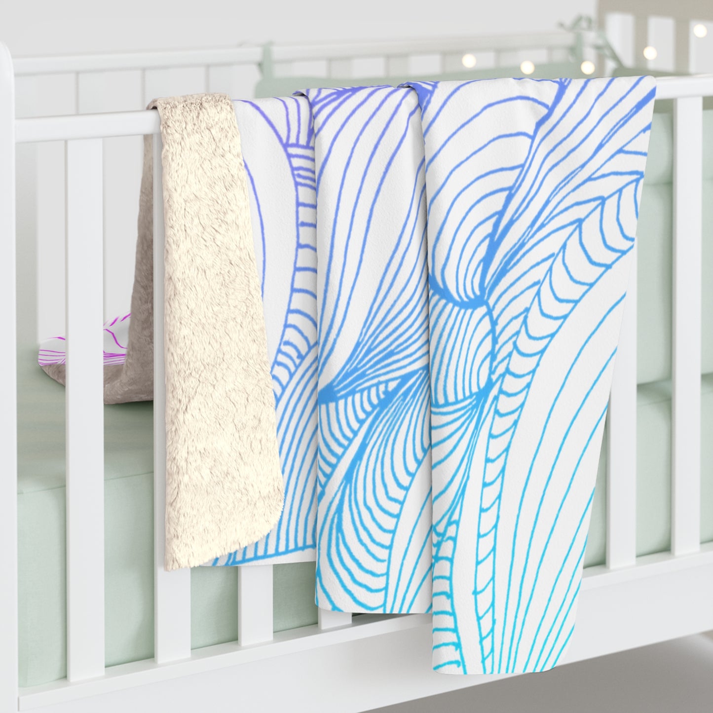 Wrapped in Kindness-Sherpa Fleece Blanket