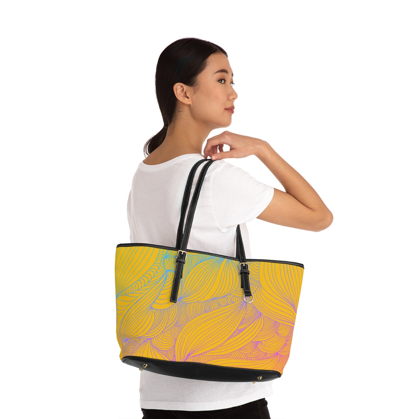PU Leather Shoulder Bag