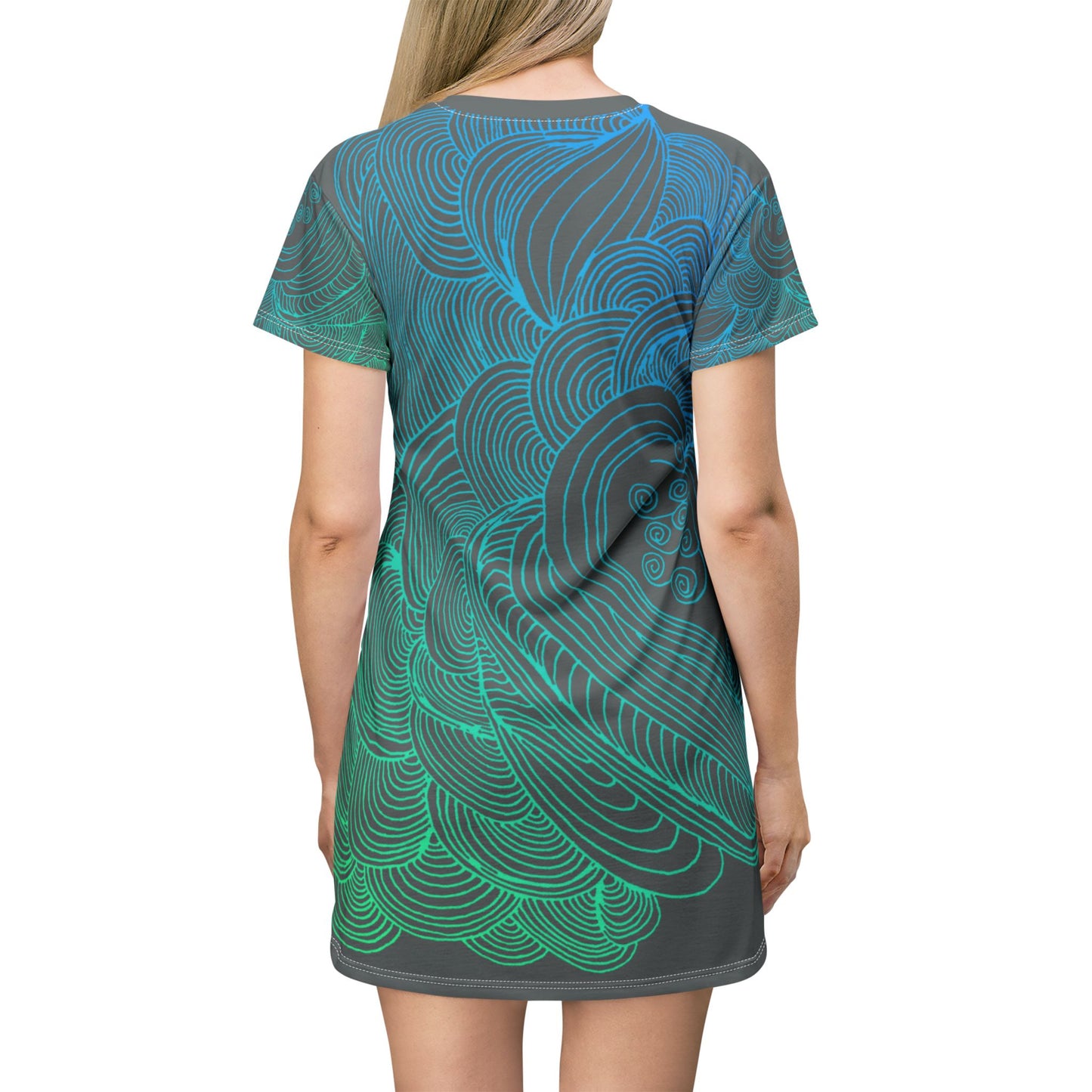 Flow of Love-T-Shirt Dress