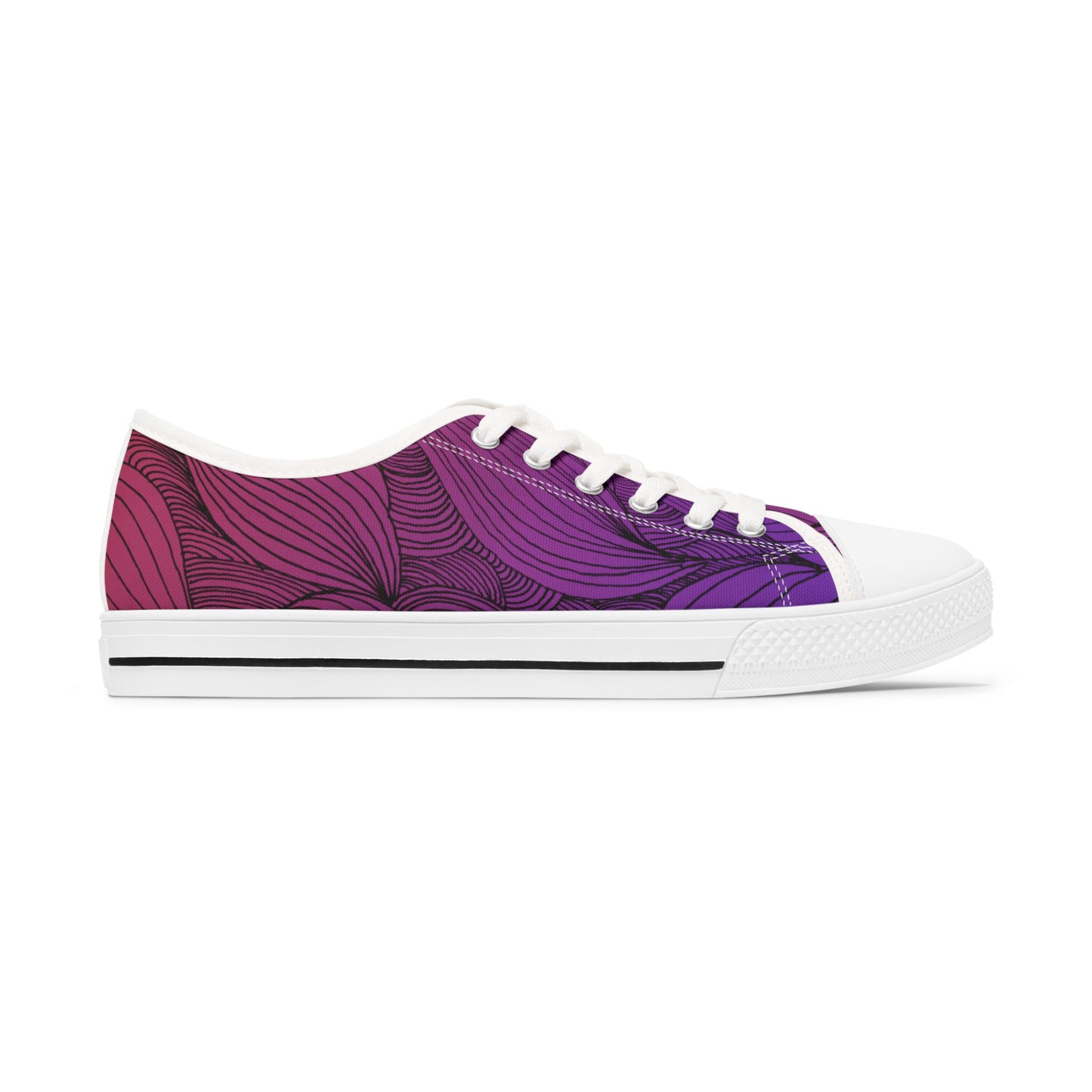 Compassionate Steps-Women's Low Top Sneakers