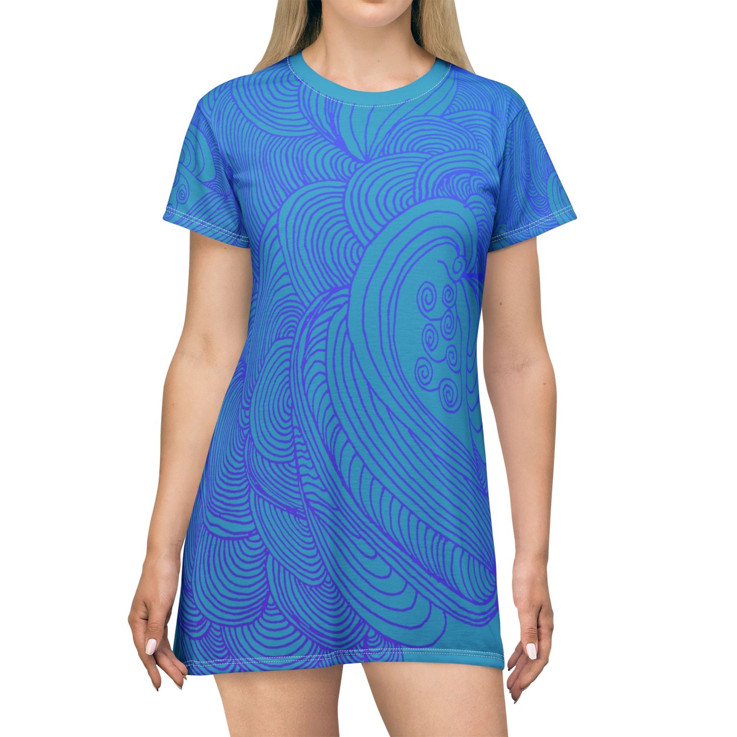 Flow of Love-T-Shirt Dress