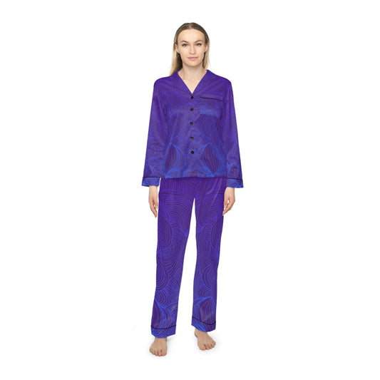 Women's Satin Pajama Set - Elegant Sleepwear