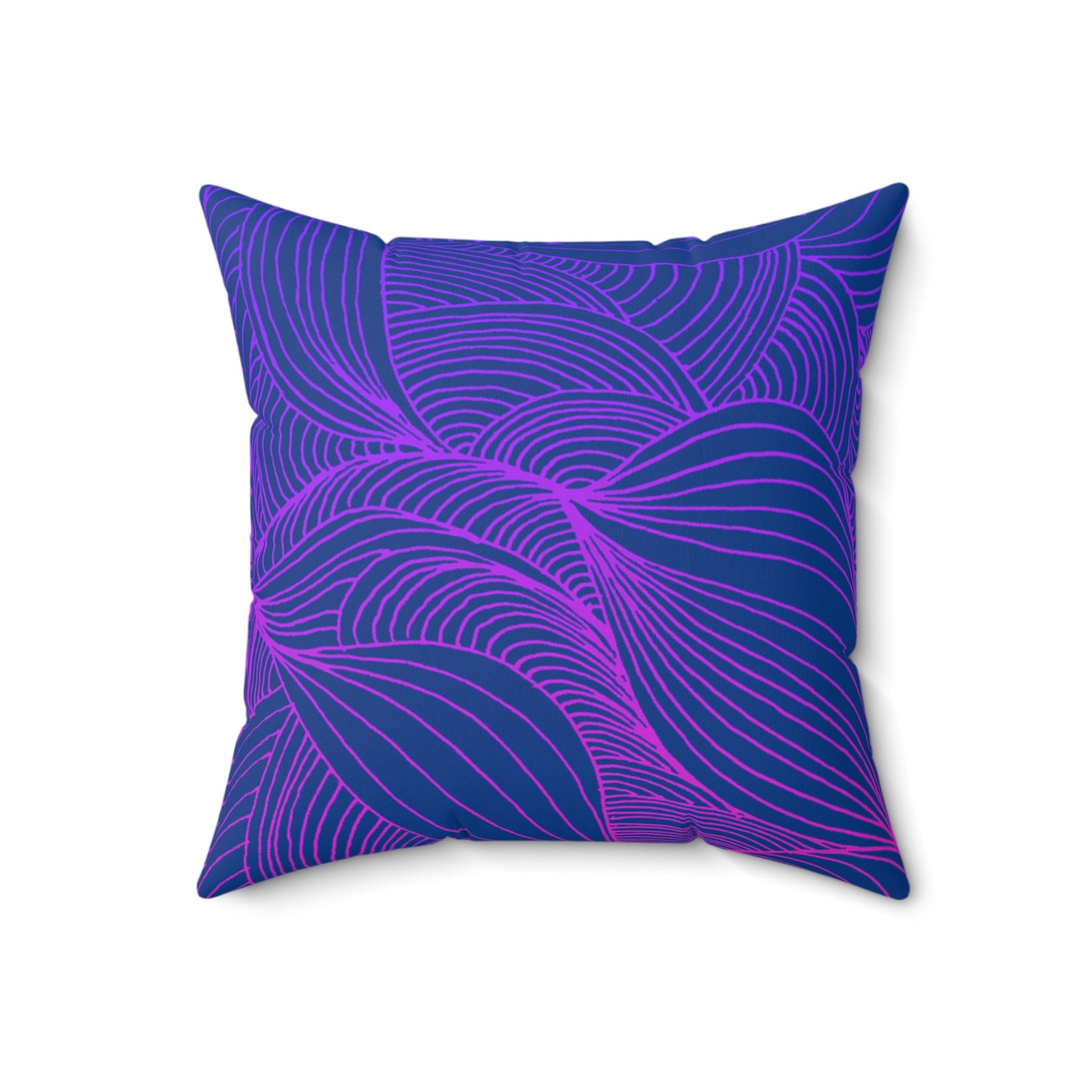 Whispers of Comfort-Spun Polyester Square Pillow