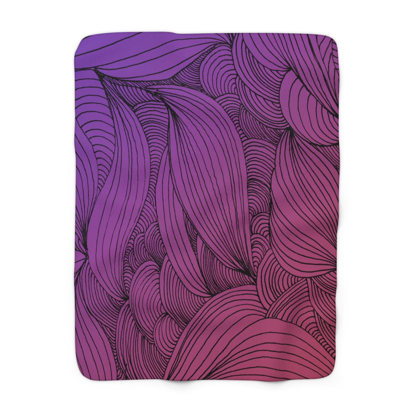 Wrapped in Kindness-Sherpa Fleece Blanket
