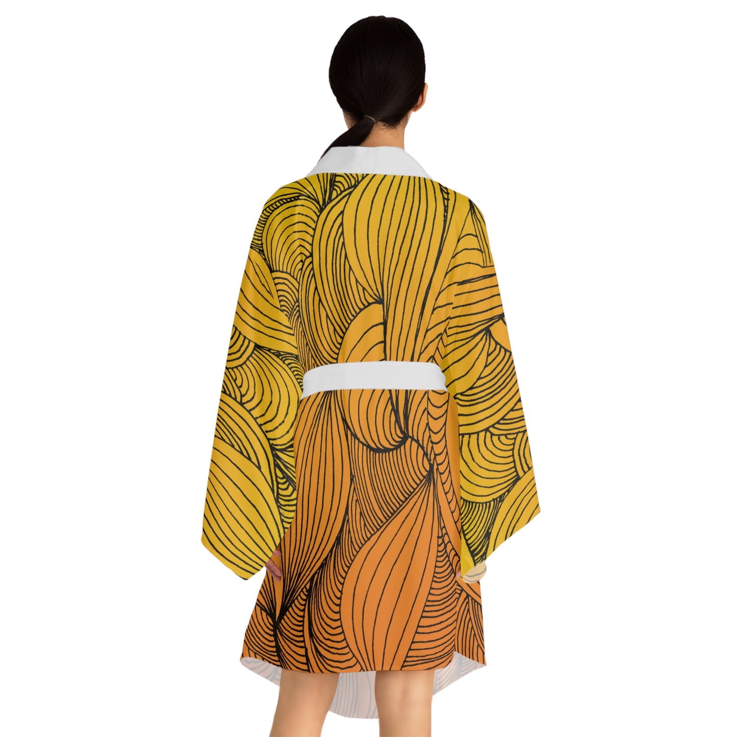Long Sleeve Kimono Robe