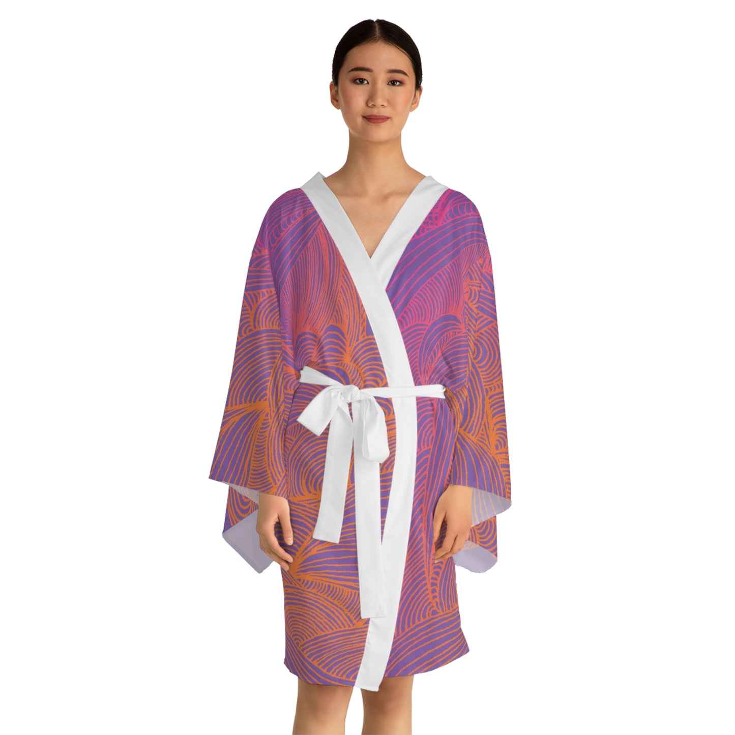 Long Sleeve Kimono Robe