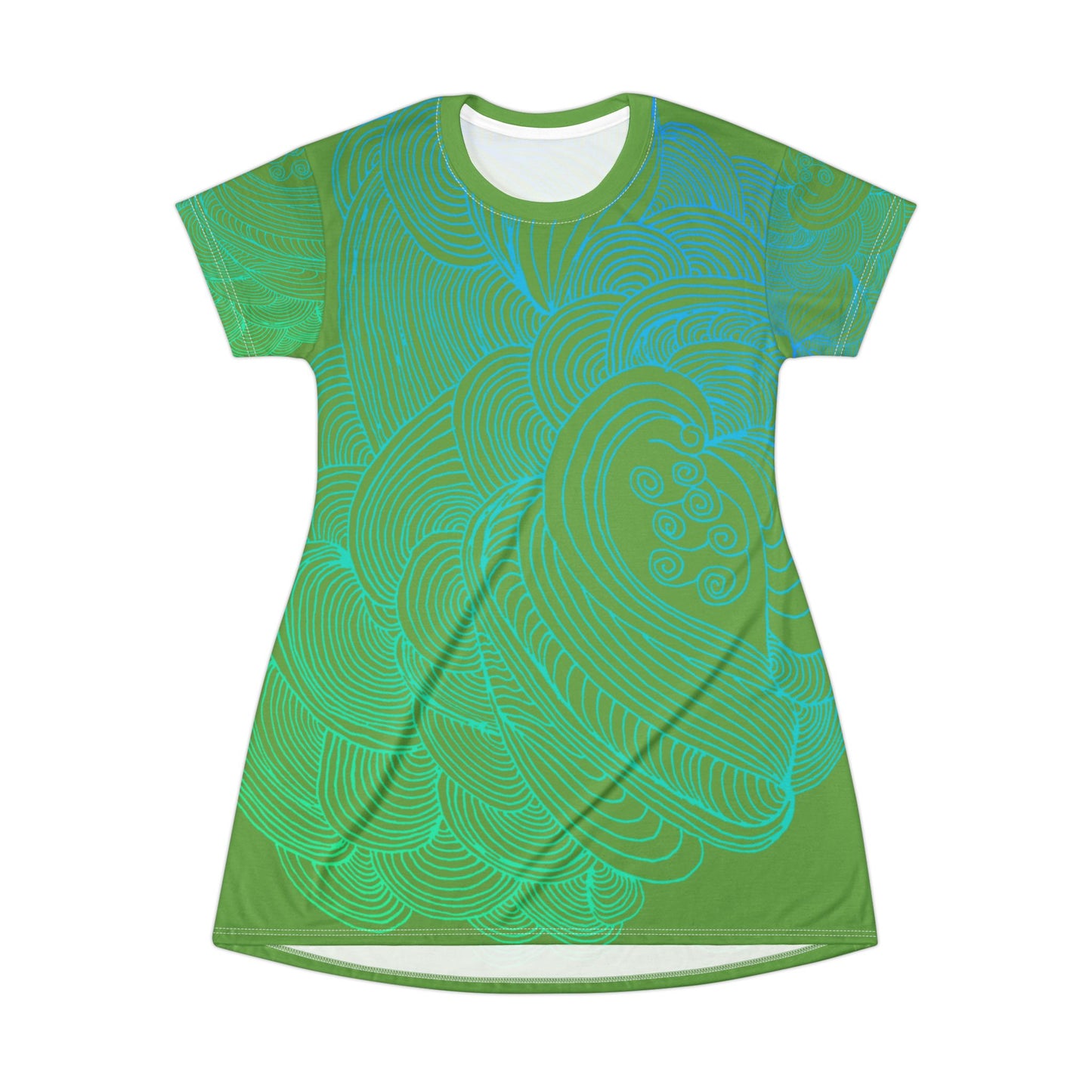 Flow of Love-T-Shirt Dress