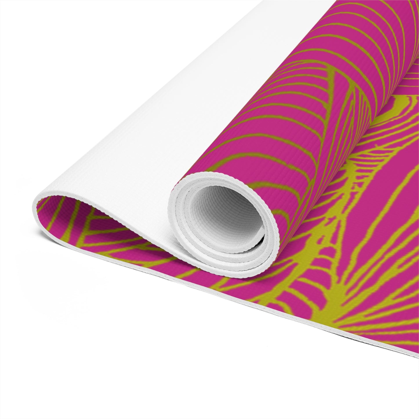 Tranquil Waves Foam Yoga Mat - Comfortable Non-Slip Exercise Mat for All Levels