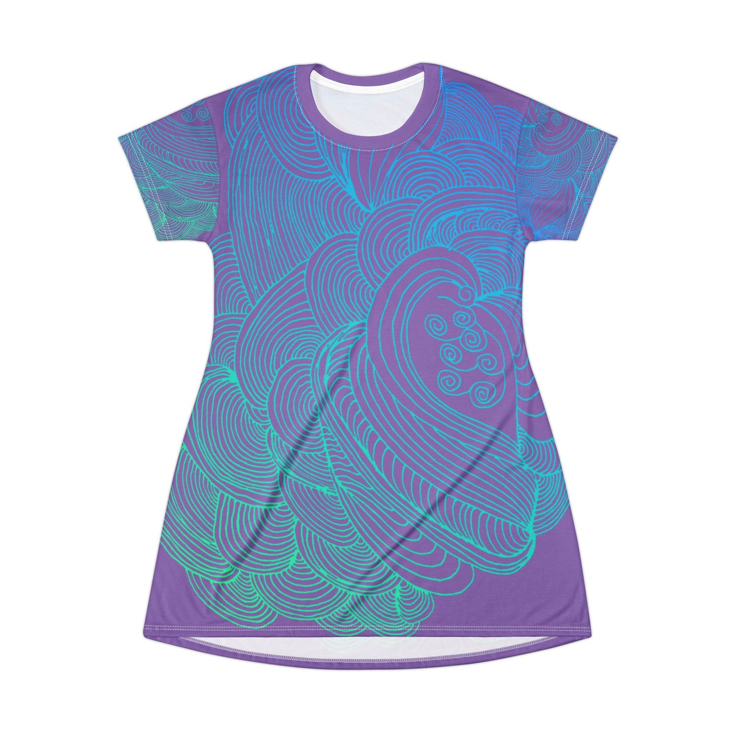 Flow of Love-T-Shirt Dress