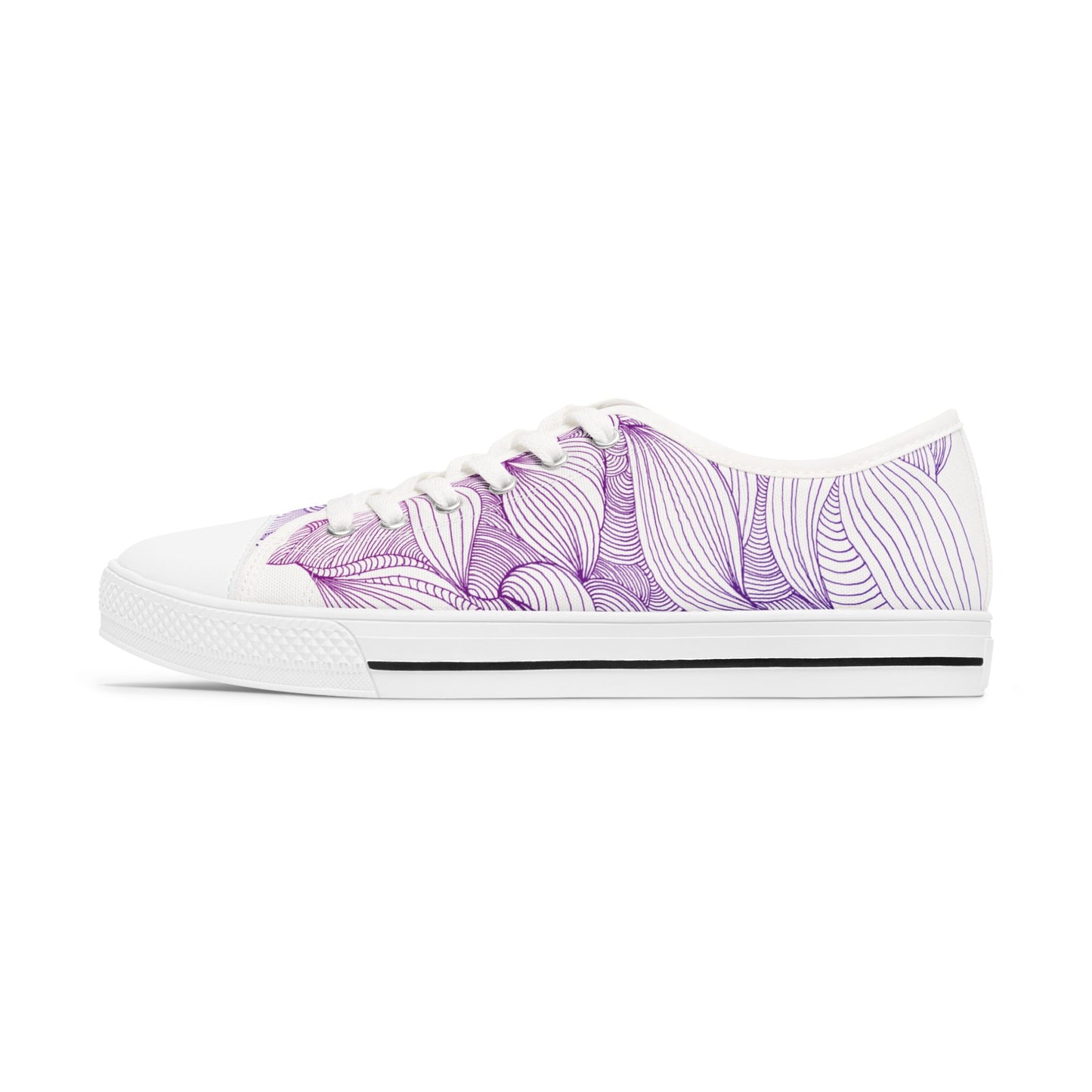 Compassionate Steps-Women's Low Top Sneakers