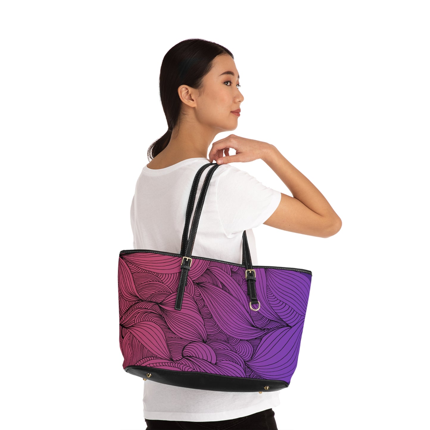 PU Leather Shoulder Bag