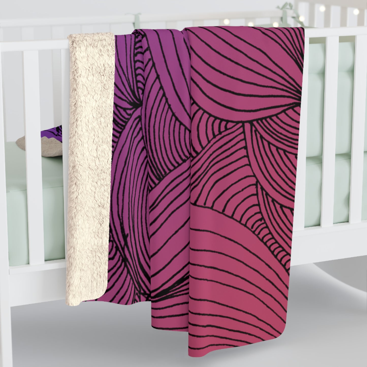 Wrapped in Kindness-Sherpa Fleece Blanket