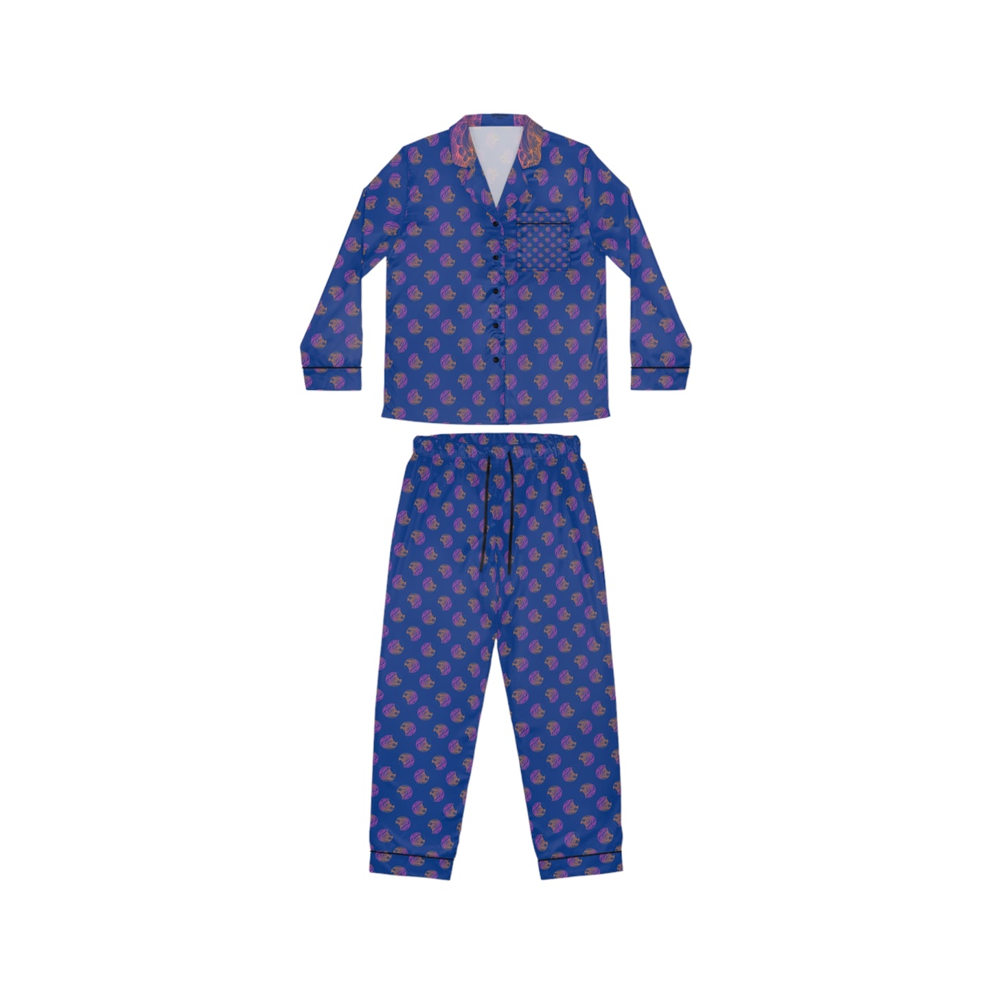 Women's Satin Pajama Set - Elegant Sleepwear