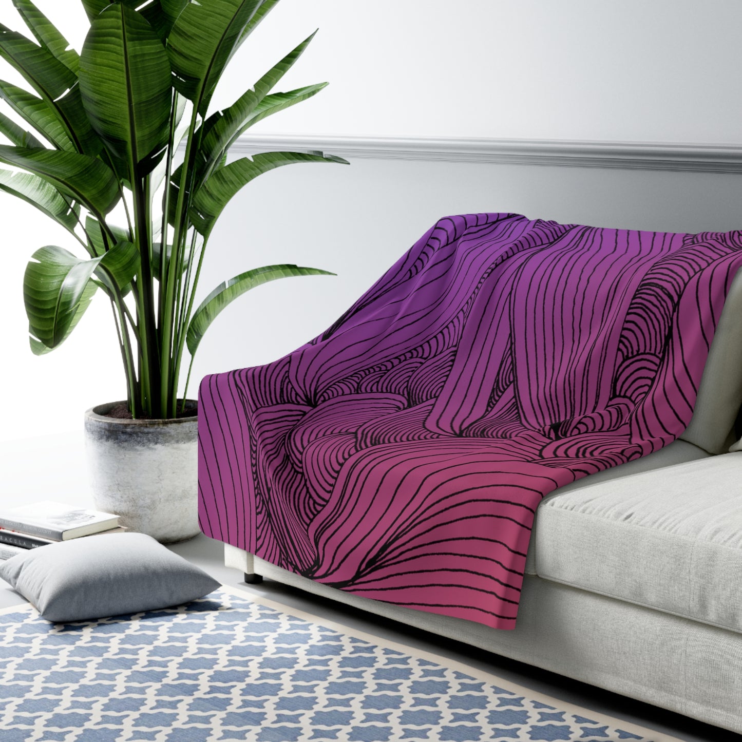 Wrapped in Kindness-Sherpa Fleece Blanket