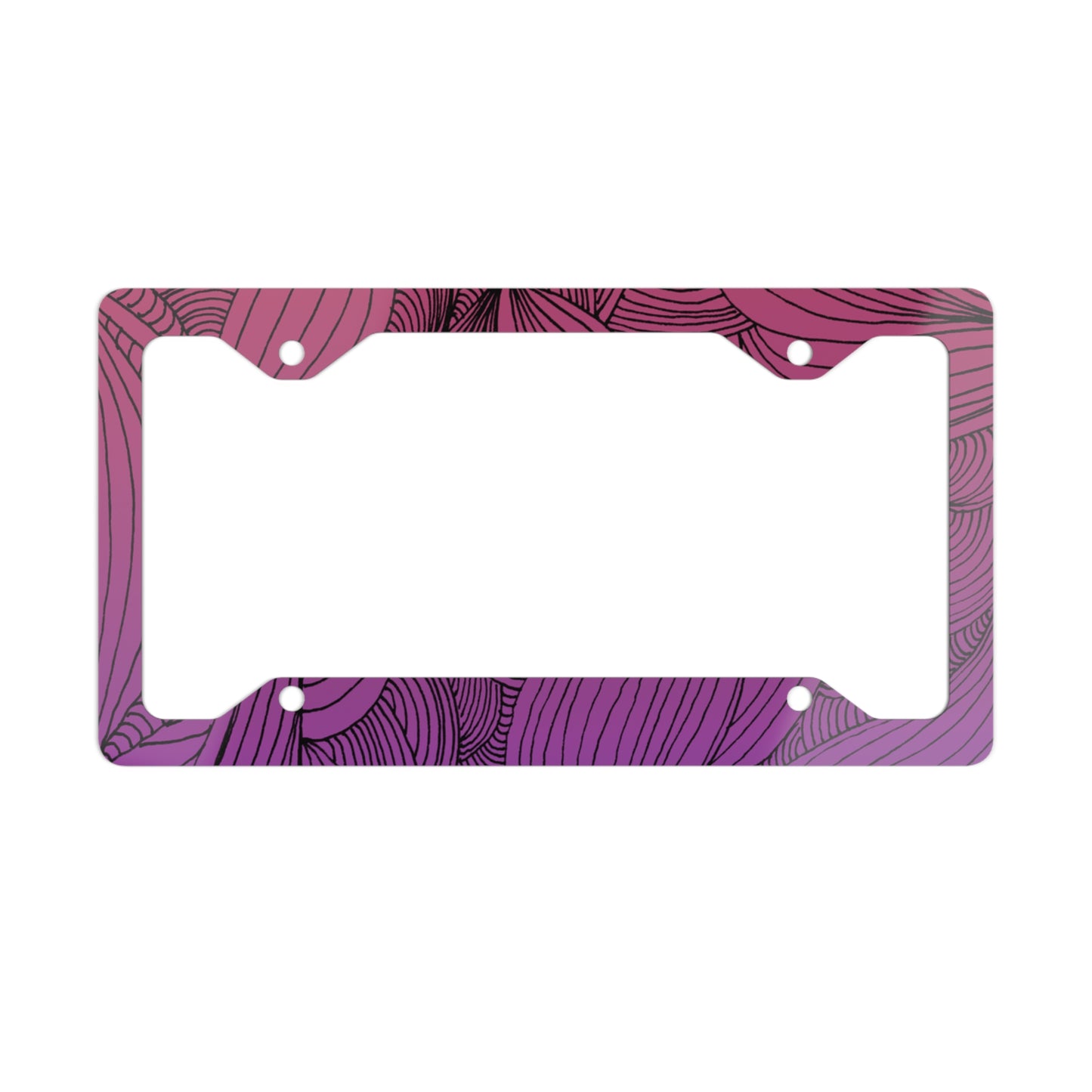 Metal License Plate Frame