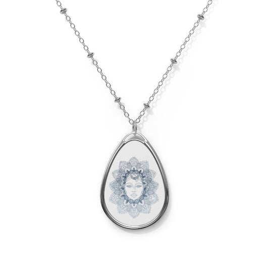 High Priestess-Oval Necklace