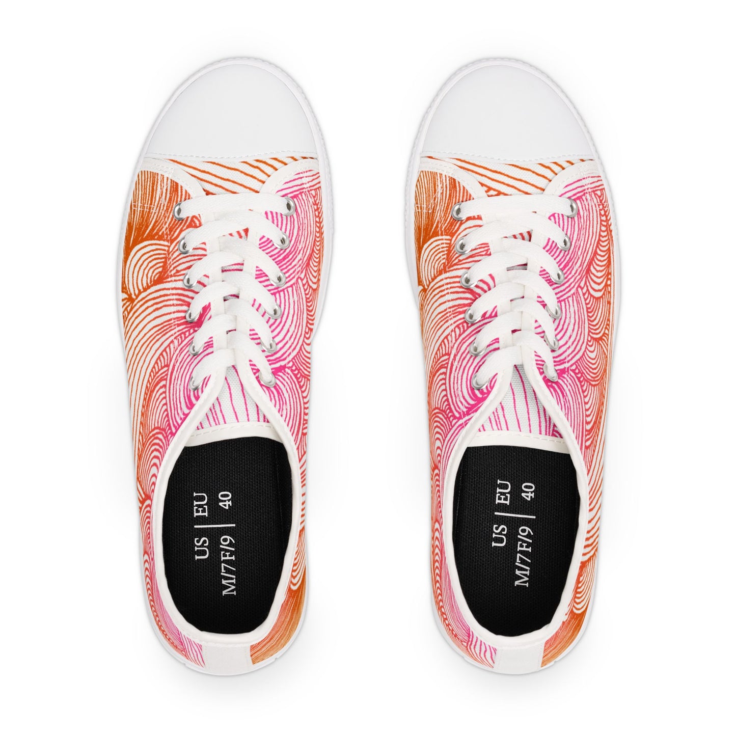 Compassionate Steps-Women's Low Top Sneakers