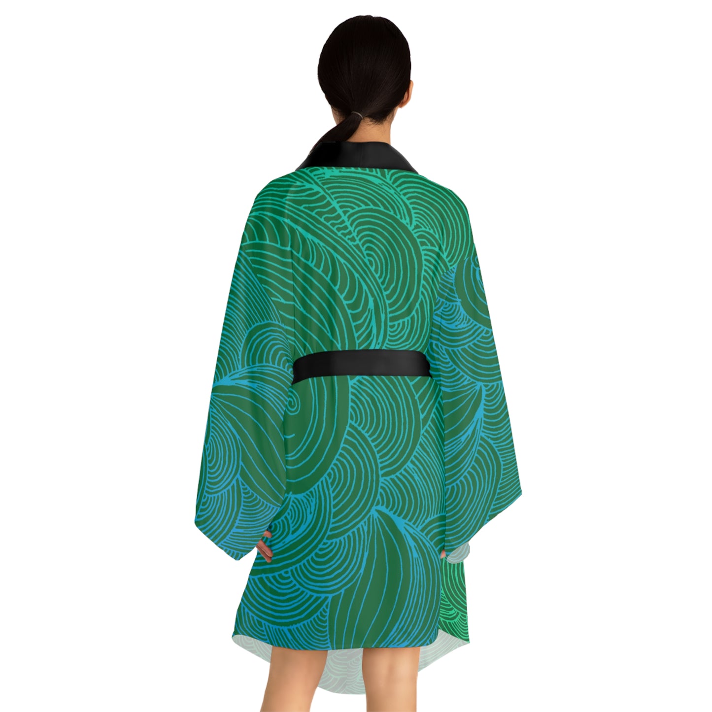 Long Sleeve Kimono Robe