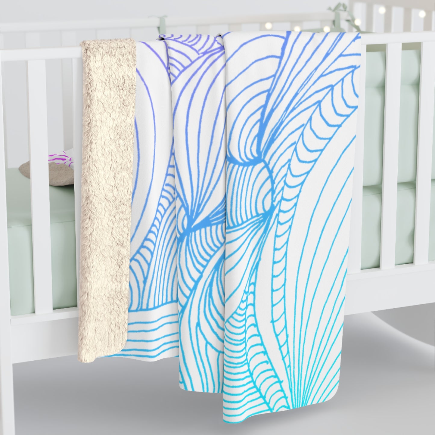 Wrapped in Kindness-Sherpa Fleece Blanket