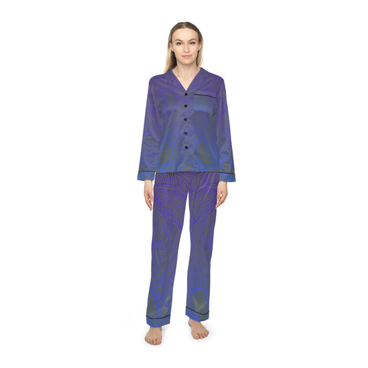 Women's Satin Pajama Set - Elegant Sleepwear