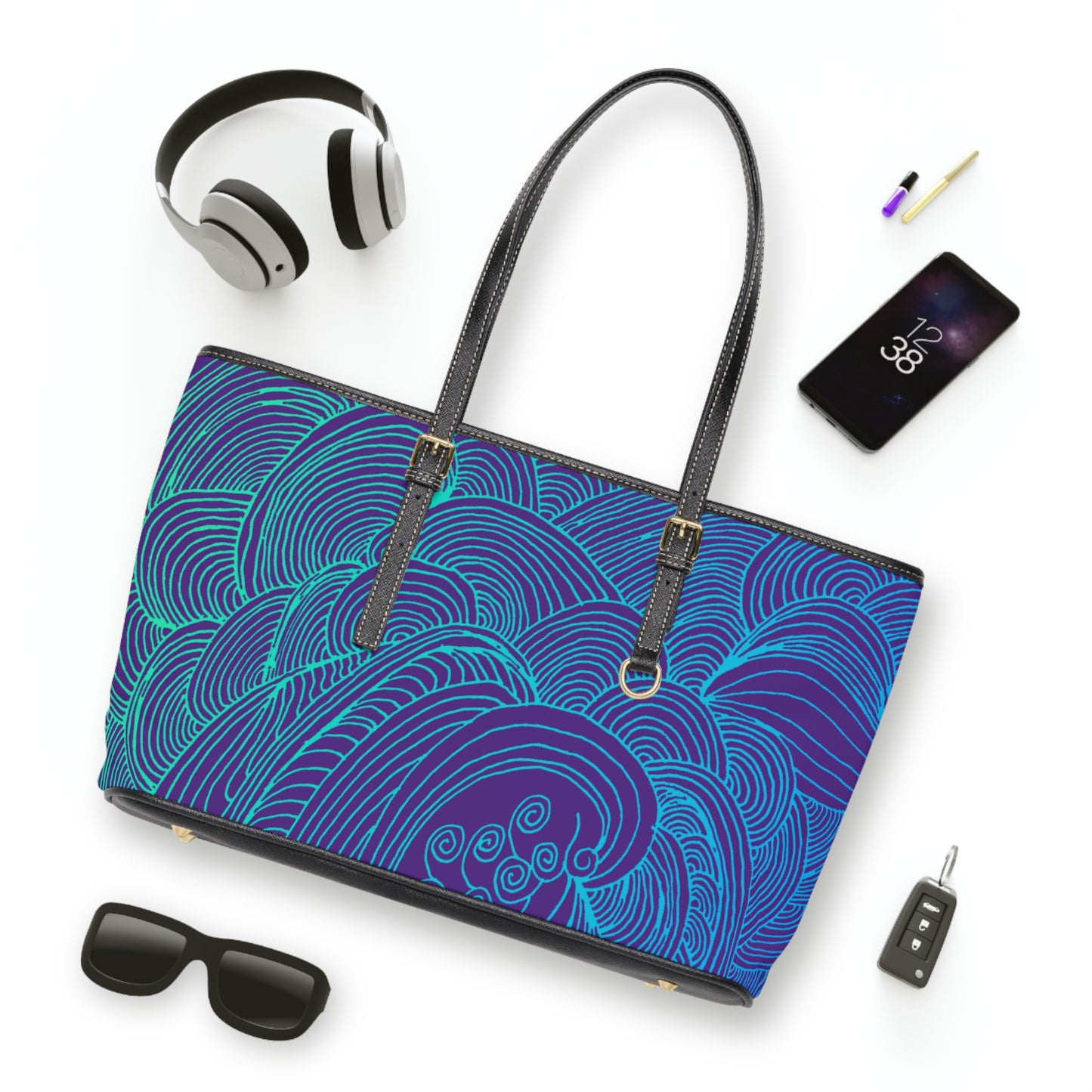 PU Leather Shoulder Bag