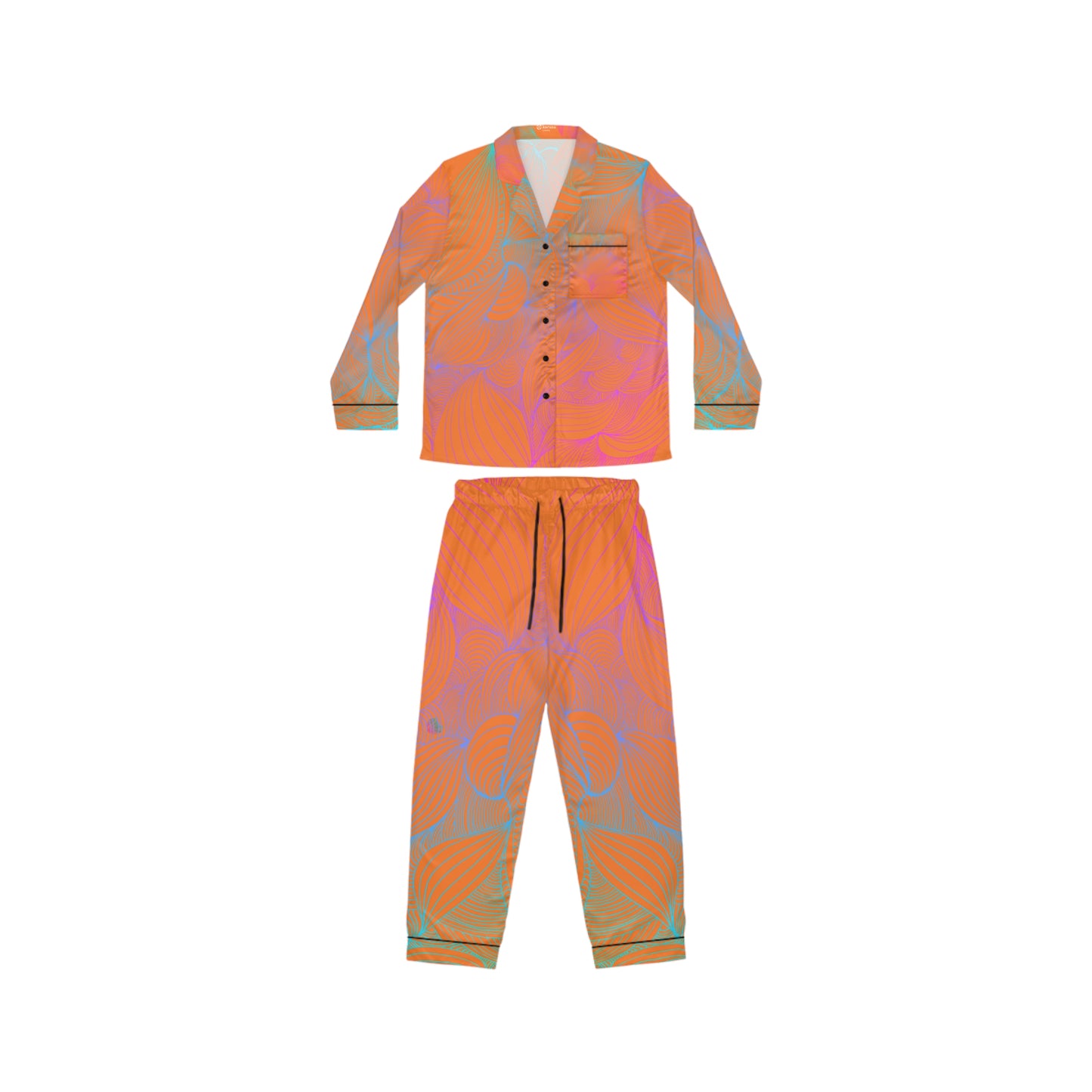 Women's Satin Pajama Set - Elegant Sleepwear