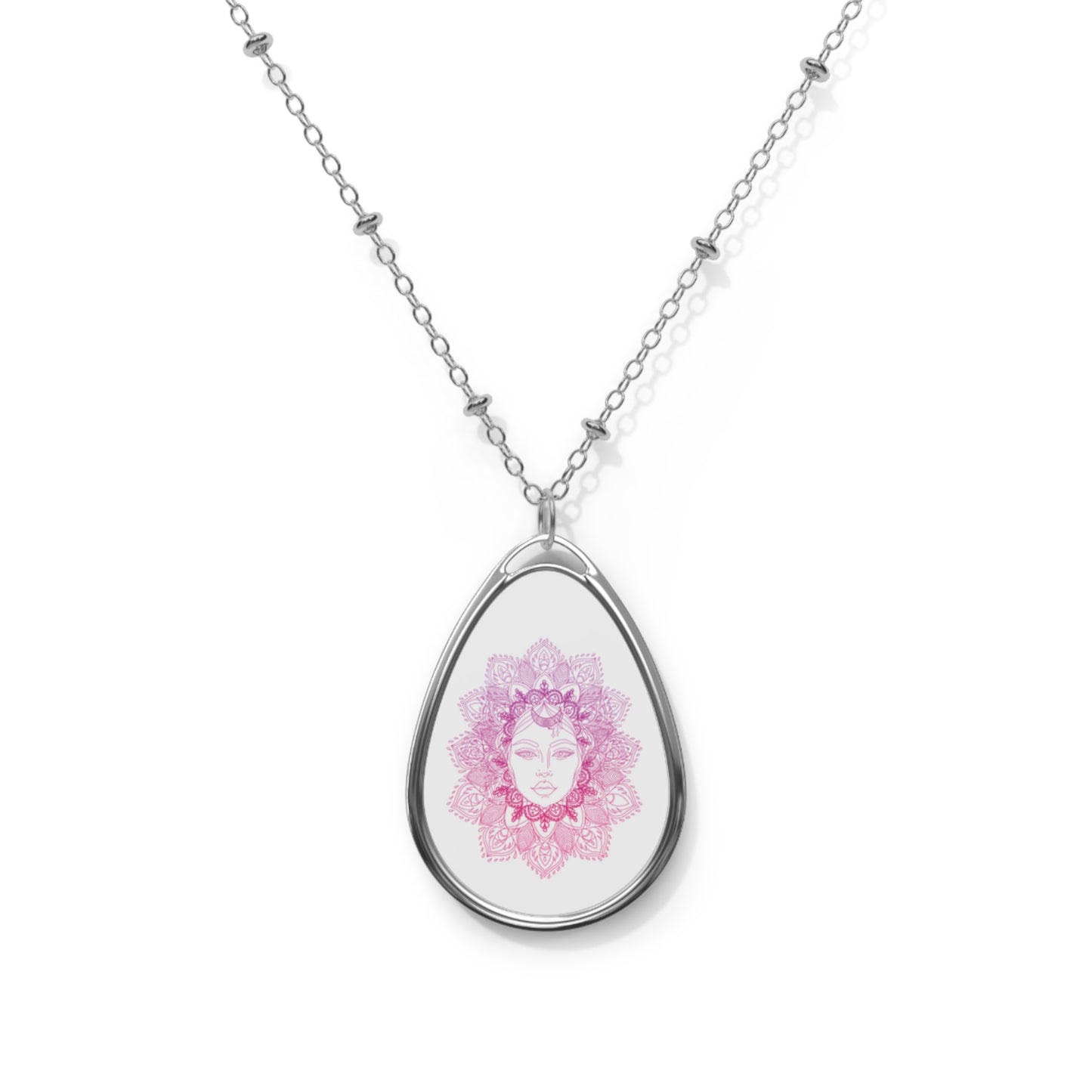 High Priestess-Oval Necklace