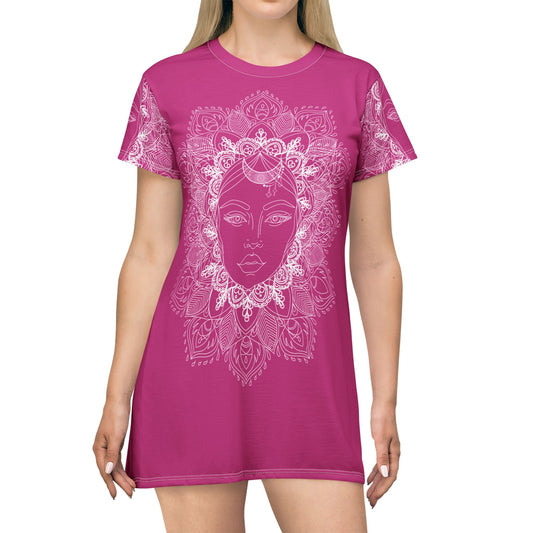 Flow of Love-T-Shirt Dress