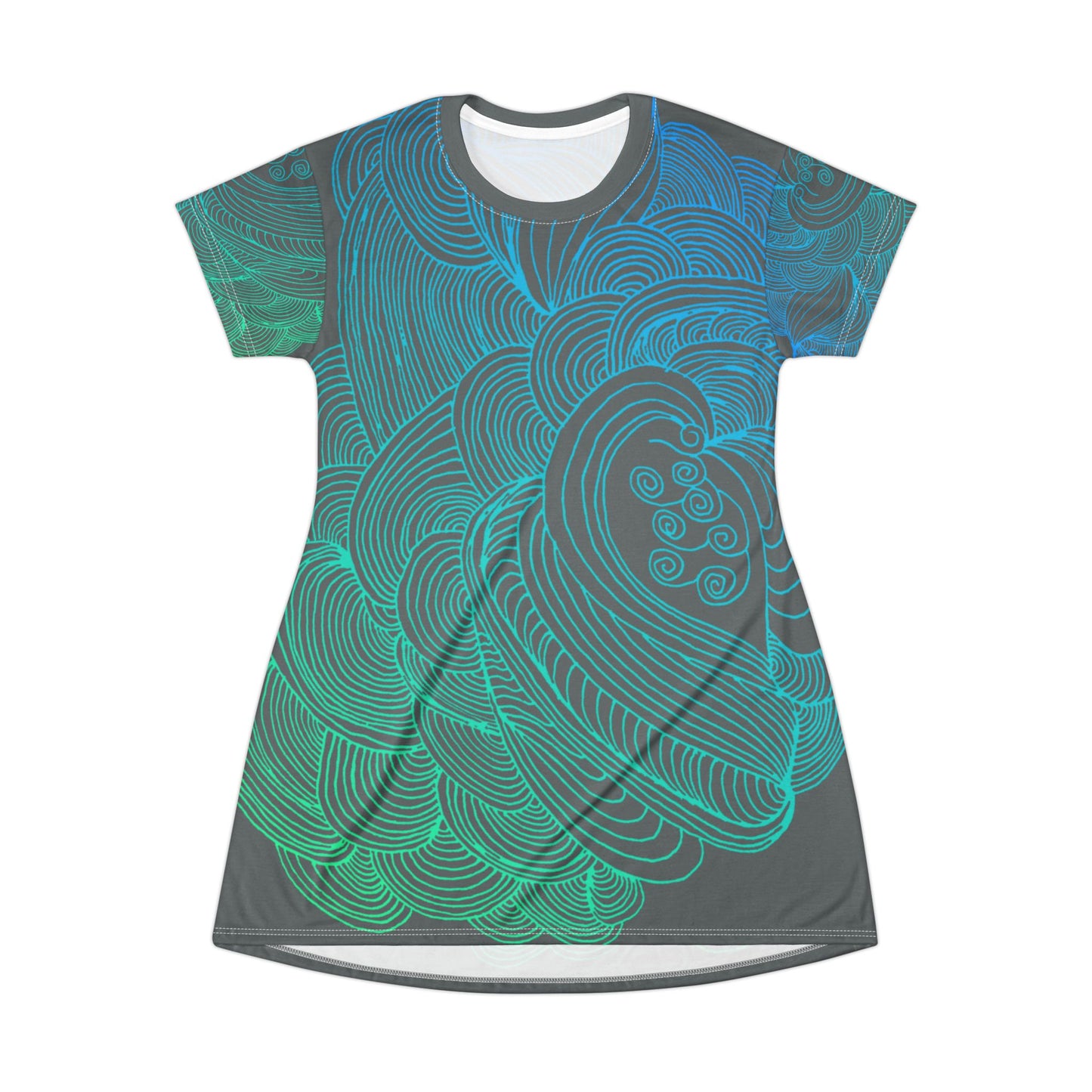 Flow of Love-T-Shirt Dress