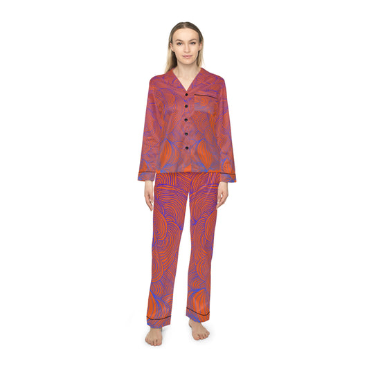 Women's Satin Pajama Set - Elegant Sleepwear
