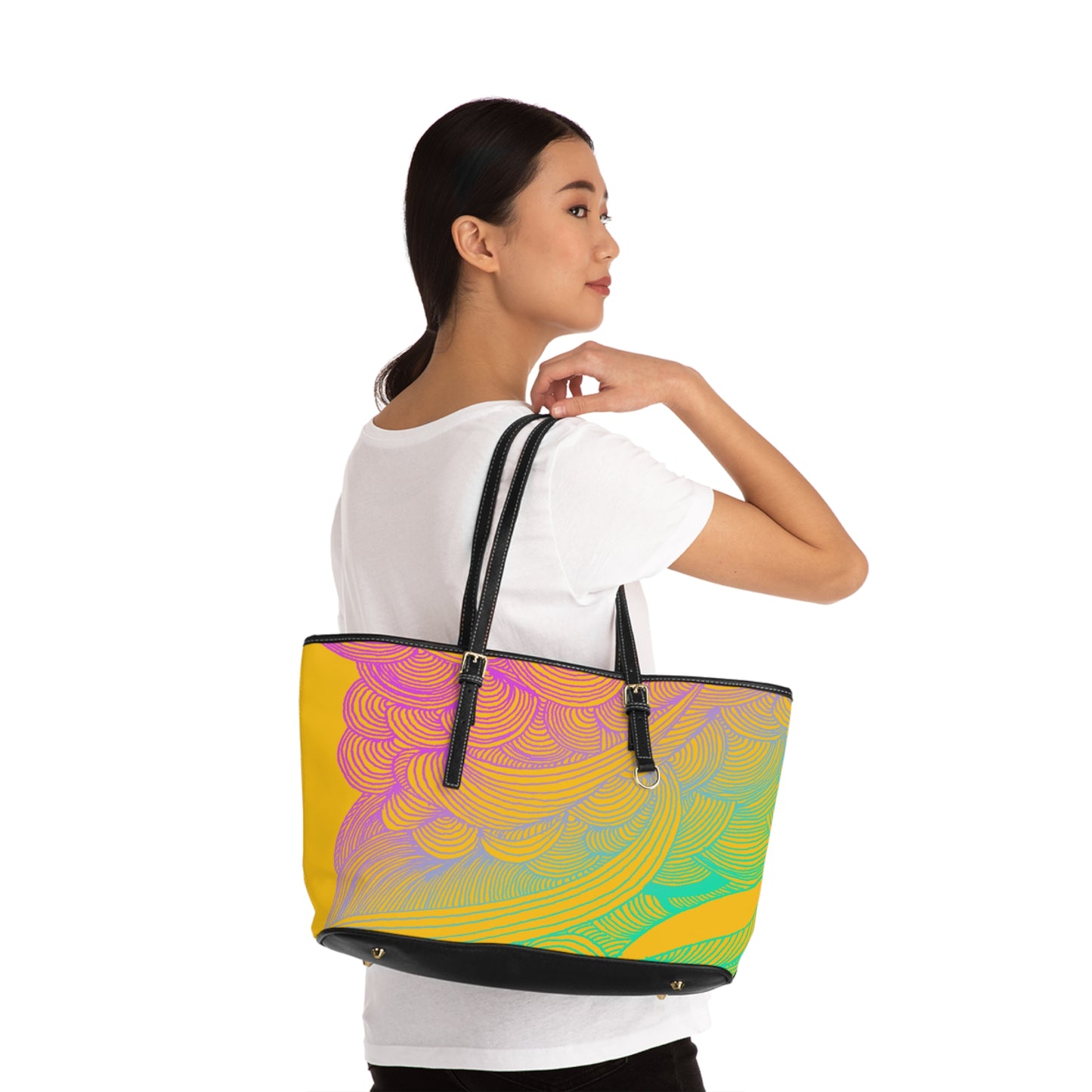 PU Leather Shoulder Bag