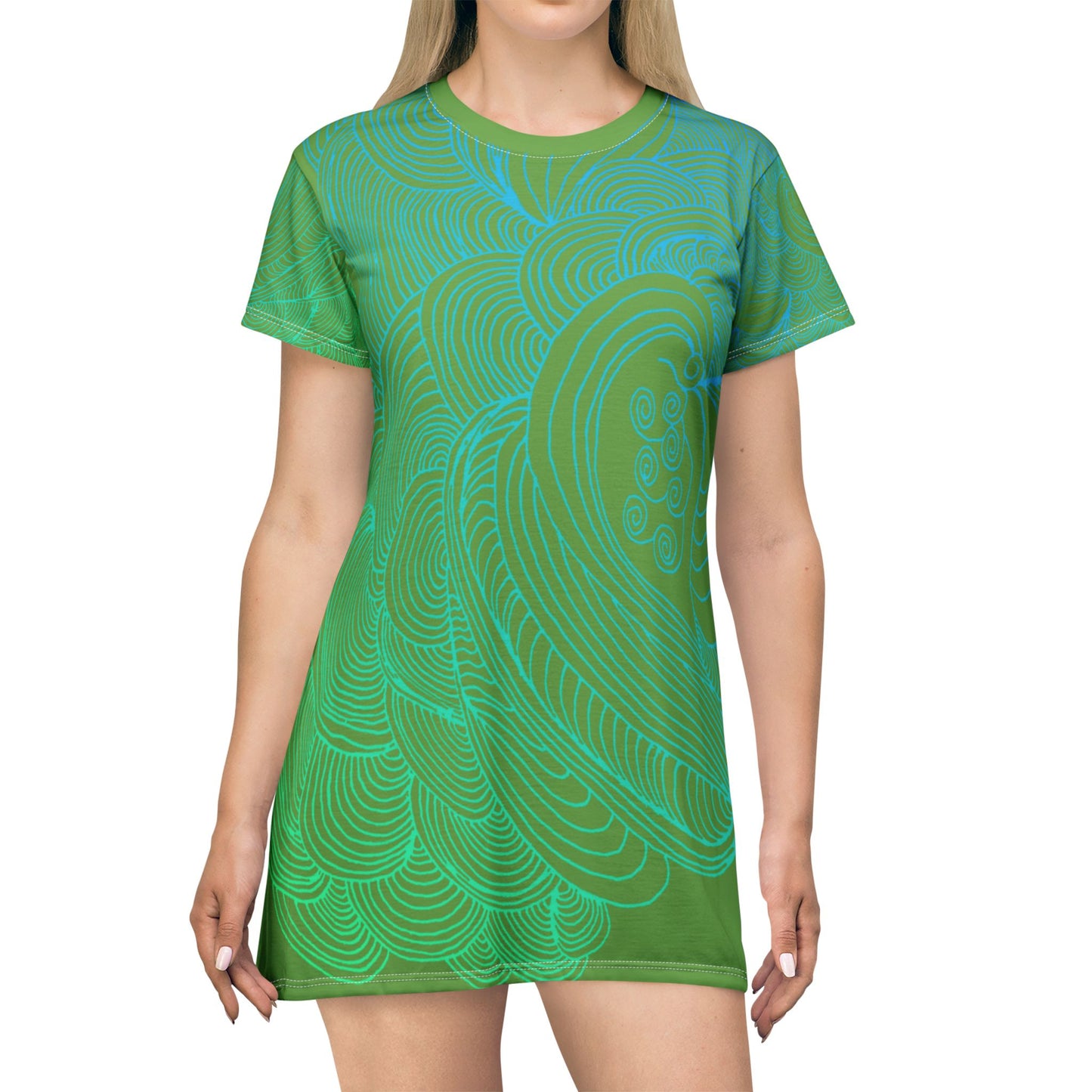 Flow of Love-T-Shirt Dress