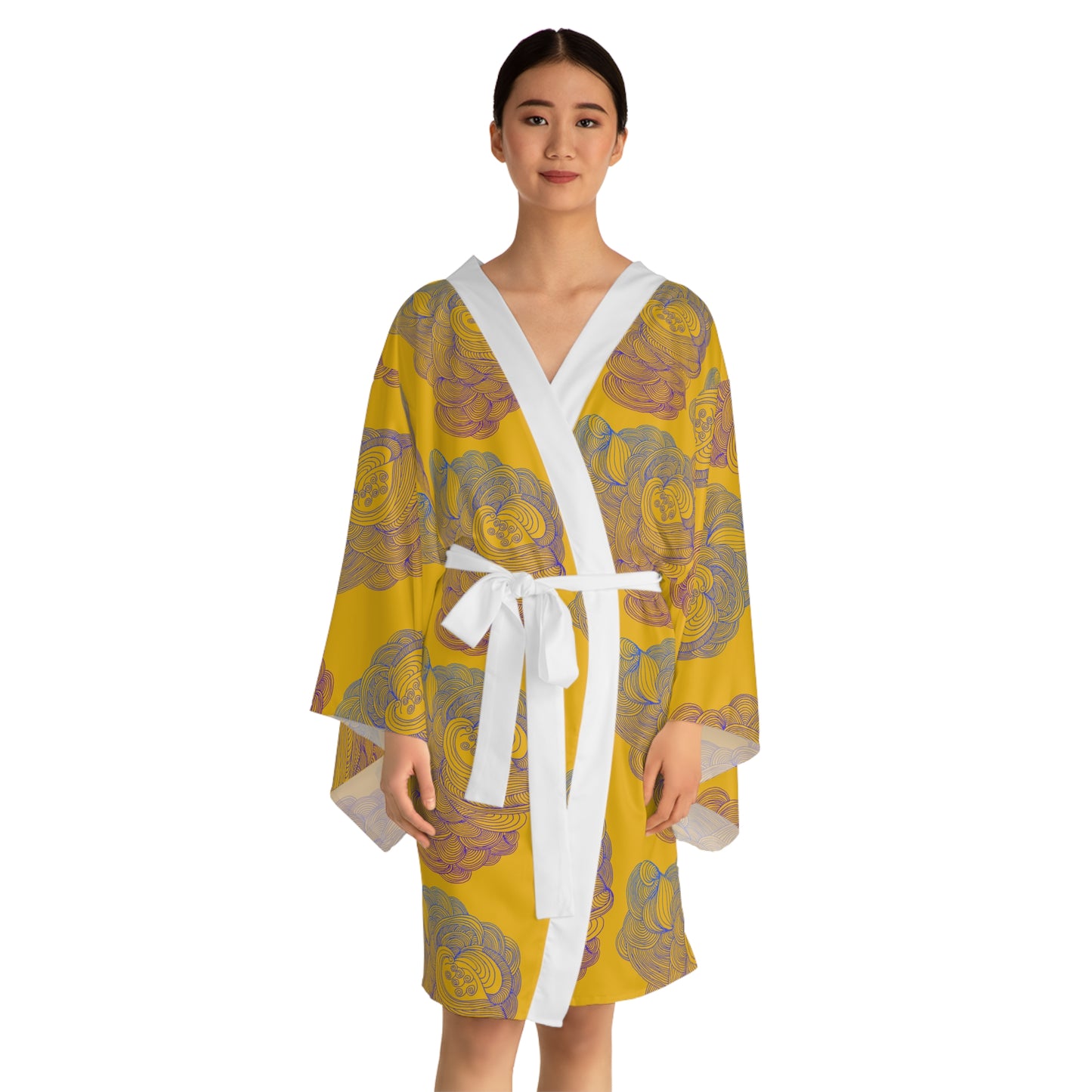 Long Sleeve Kimono Robe