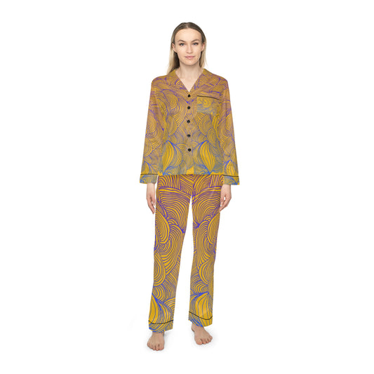 Women's Satin Pajama Set - Elegant Sleepwear