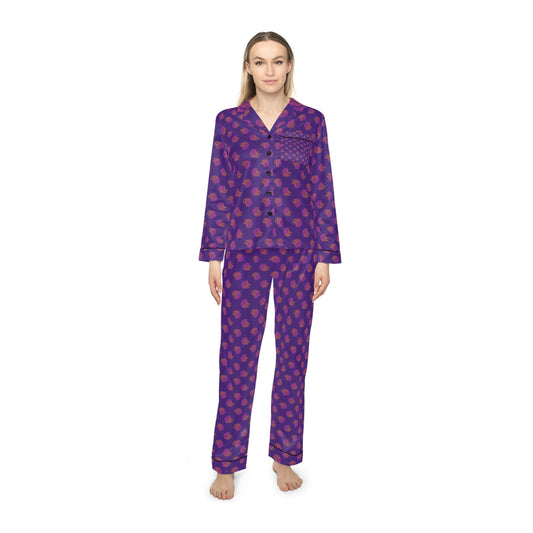 Women's Satin Pajama Set - Elegant Sleepwear