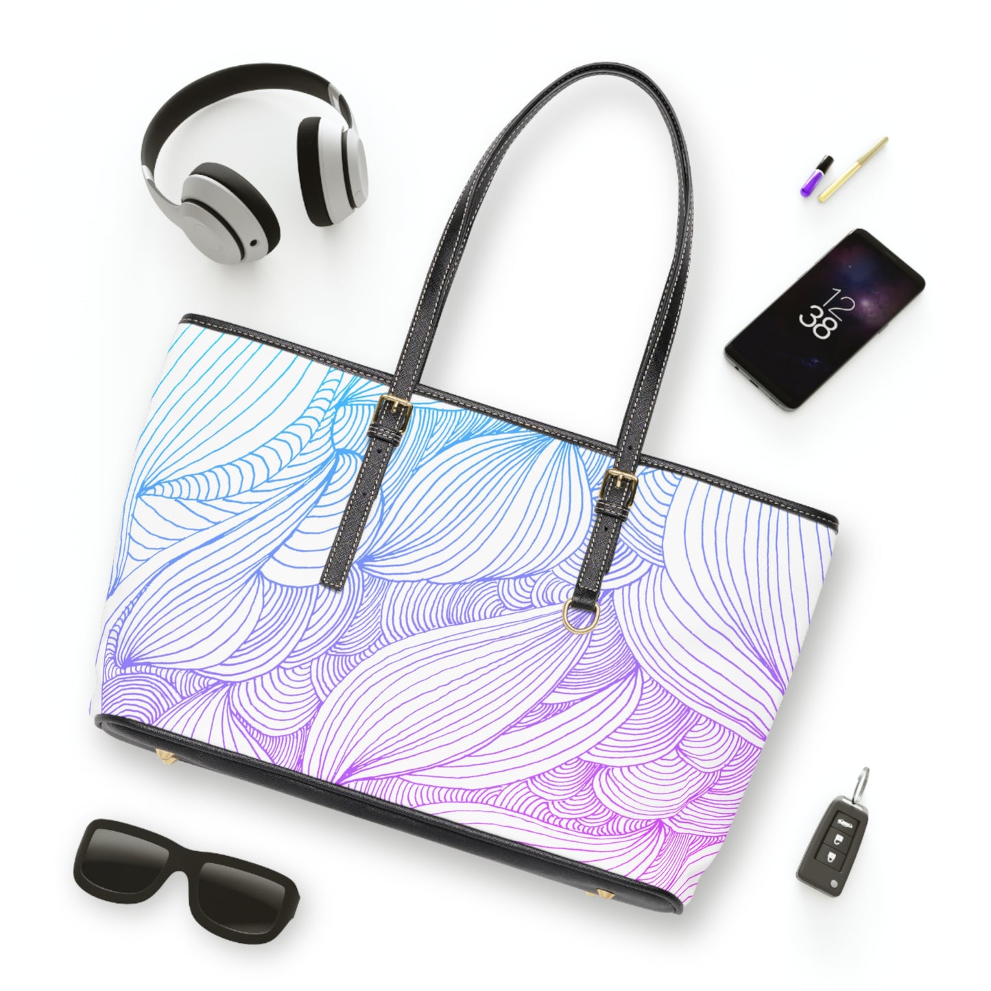 PU Leather Shoulder Bag