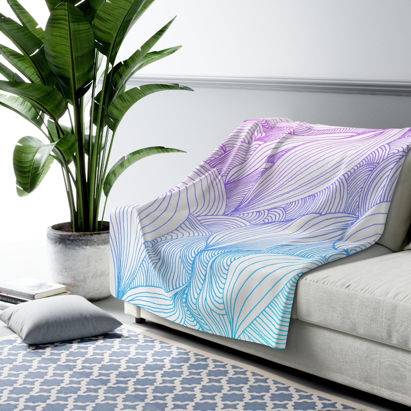 Wrapped in Kindness-Sherpa Fleece Blanket