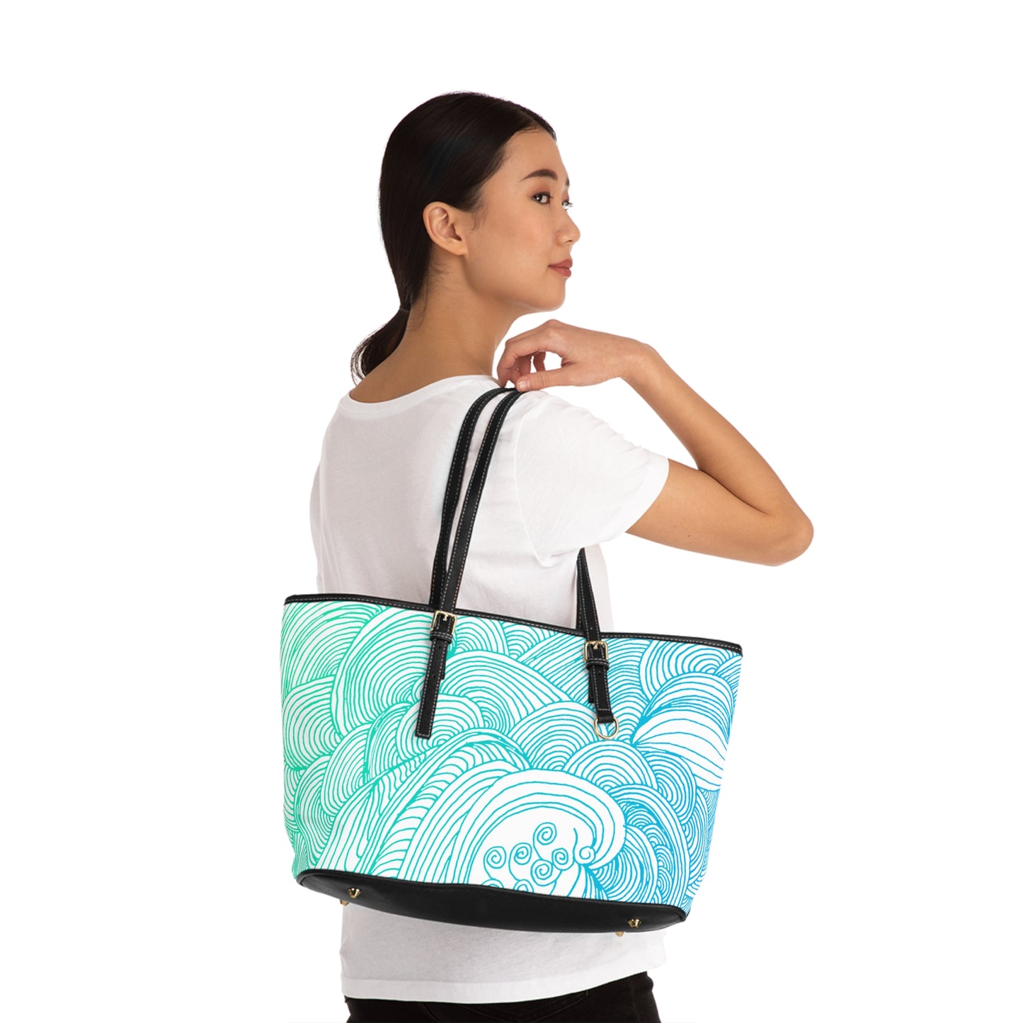 PU Leather Shoulder Bag