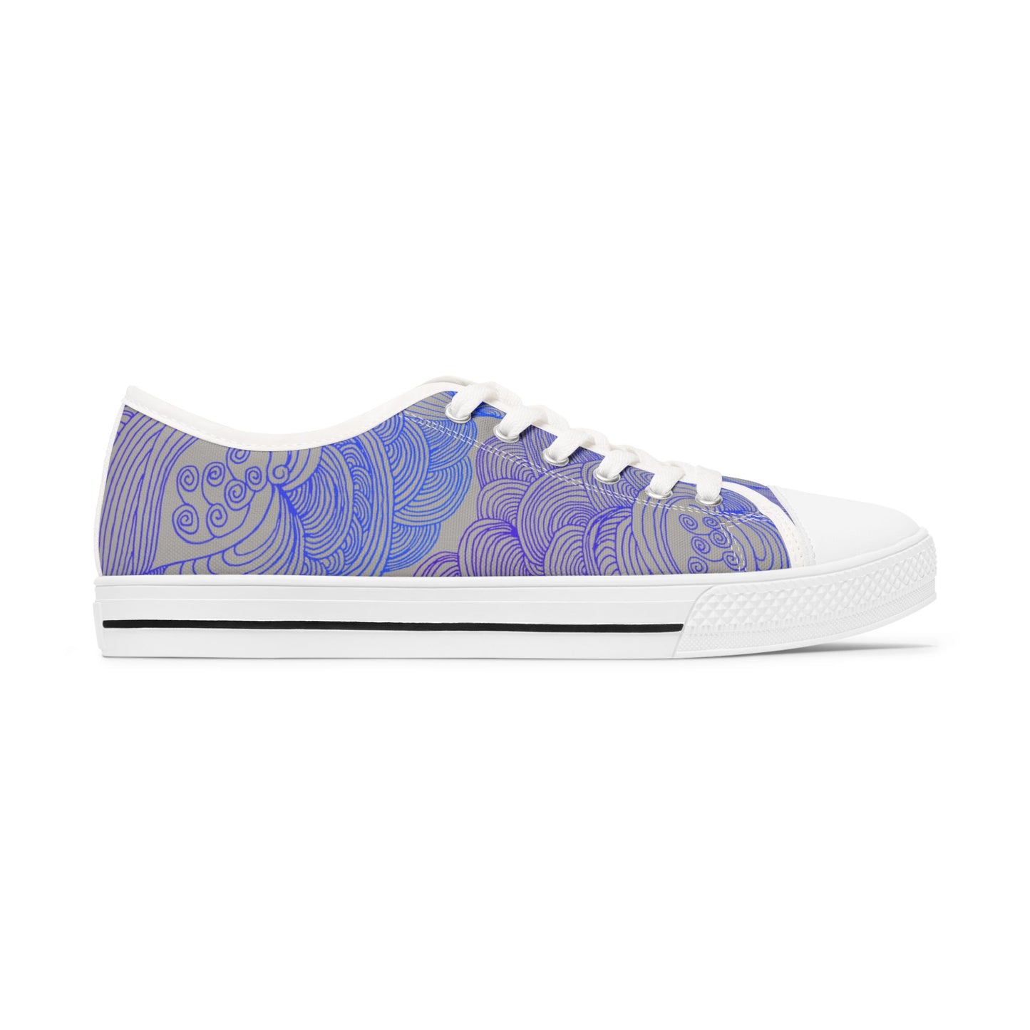 Compassionate Steps-Women's Low Top Sneakers