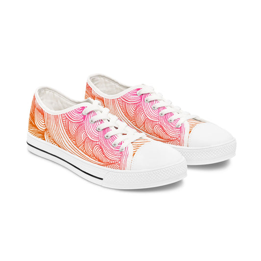 Compassionate Steps-Women's Low Top Sneakers