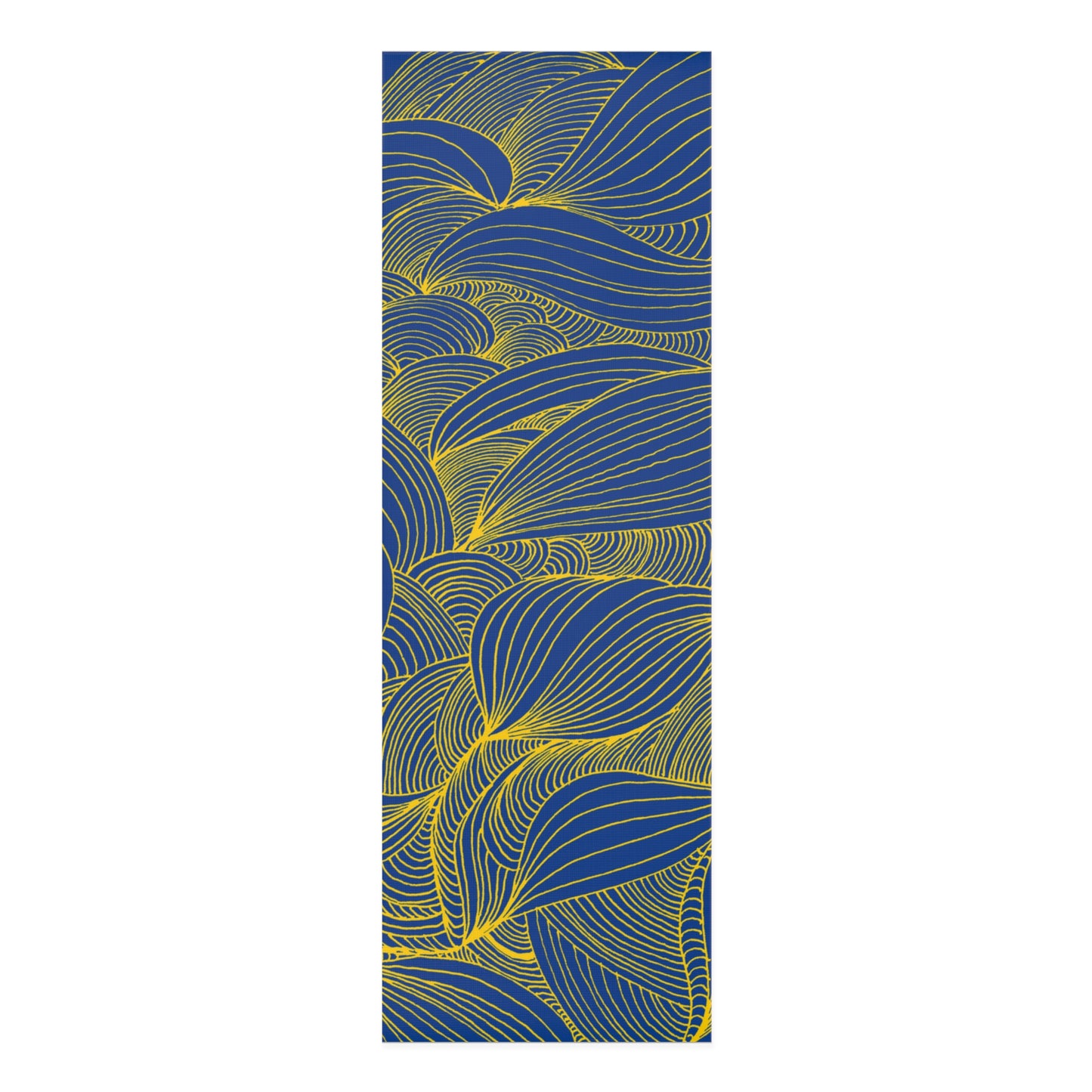 Tranquil Waves Foam Yoga Mat - Comfortable Non-Slip Exercise Mat for All Levels