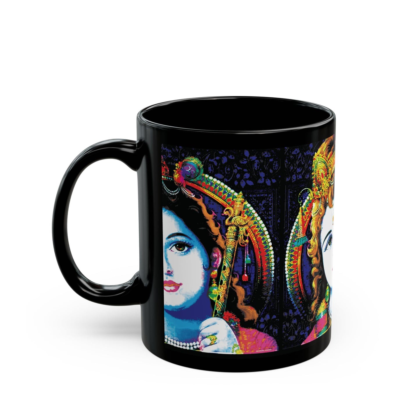 Krishna Black Mug (11oz, 15oz)