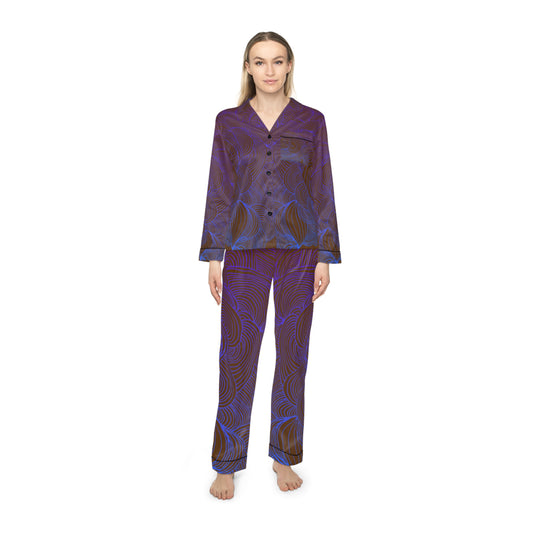 Women's Satin Pajama Set - Elegant Sleepwear