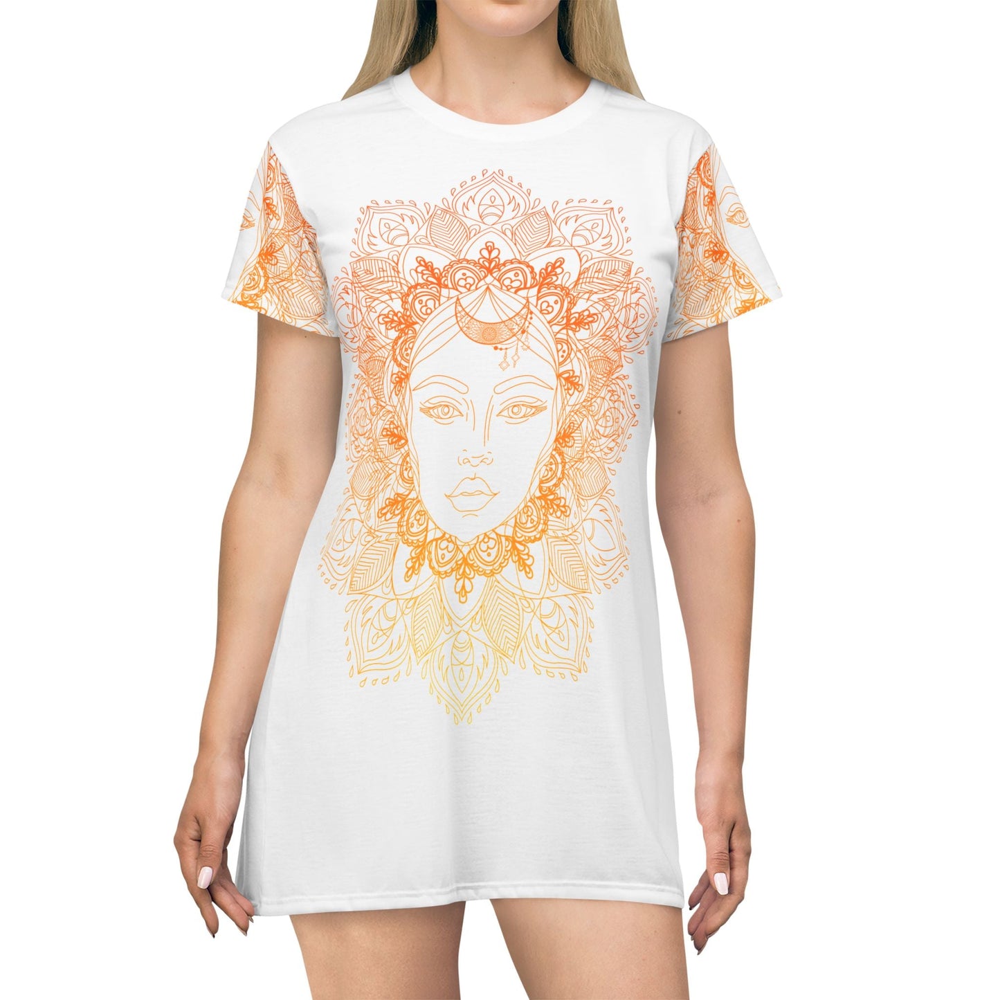 Flow of Love-T-Shirt Dress