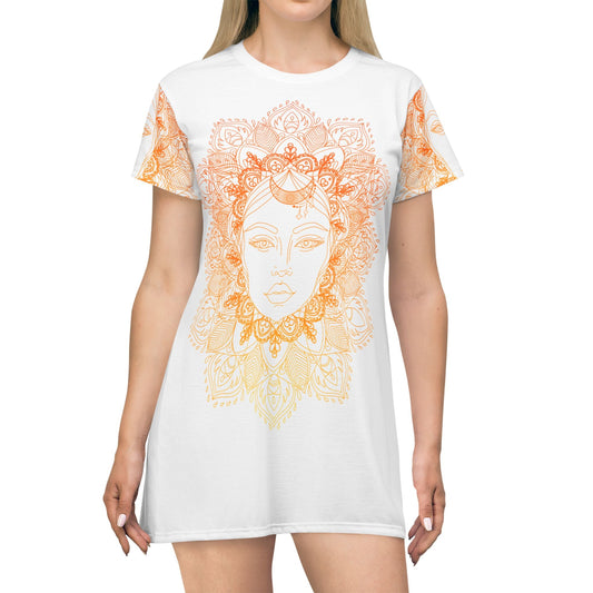 Flow of Love-T-Shirt Dress