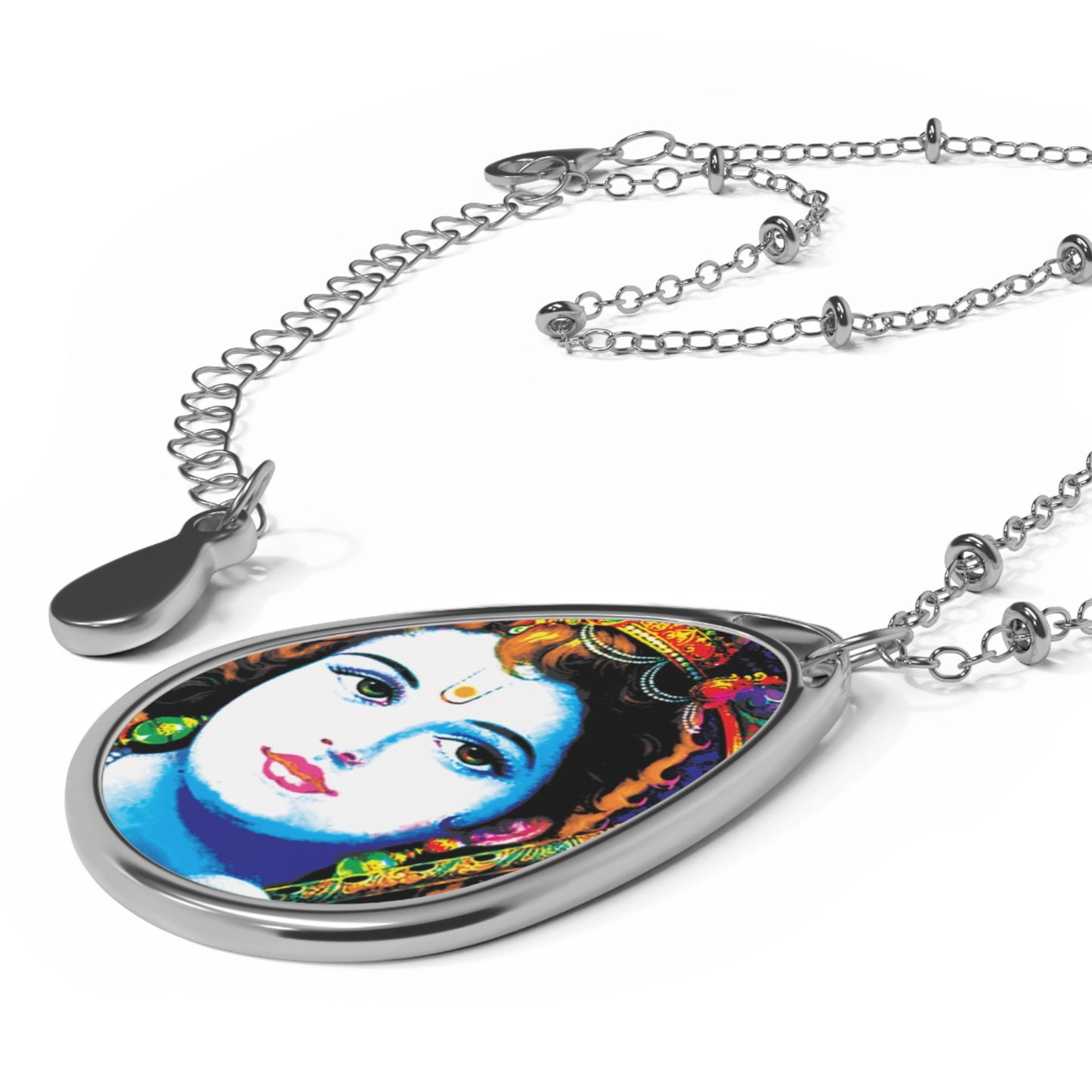 Krishna Oval Necklace
