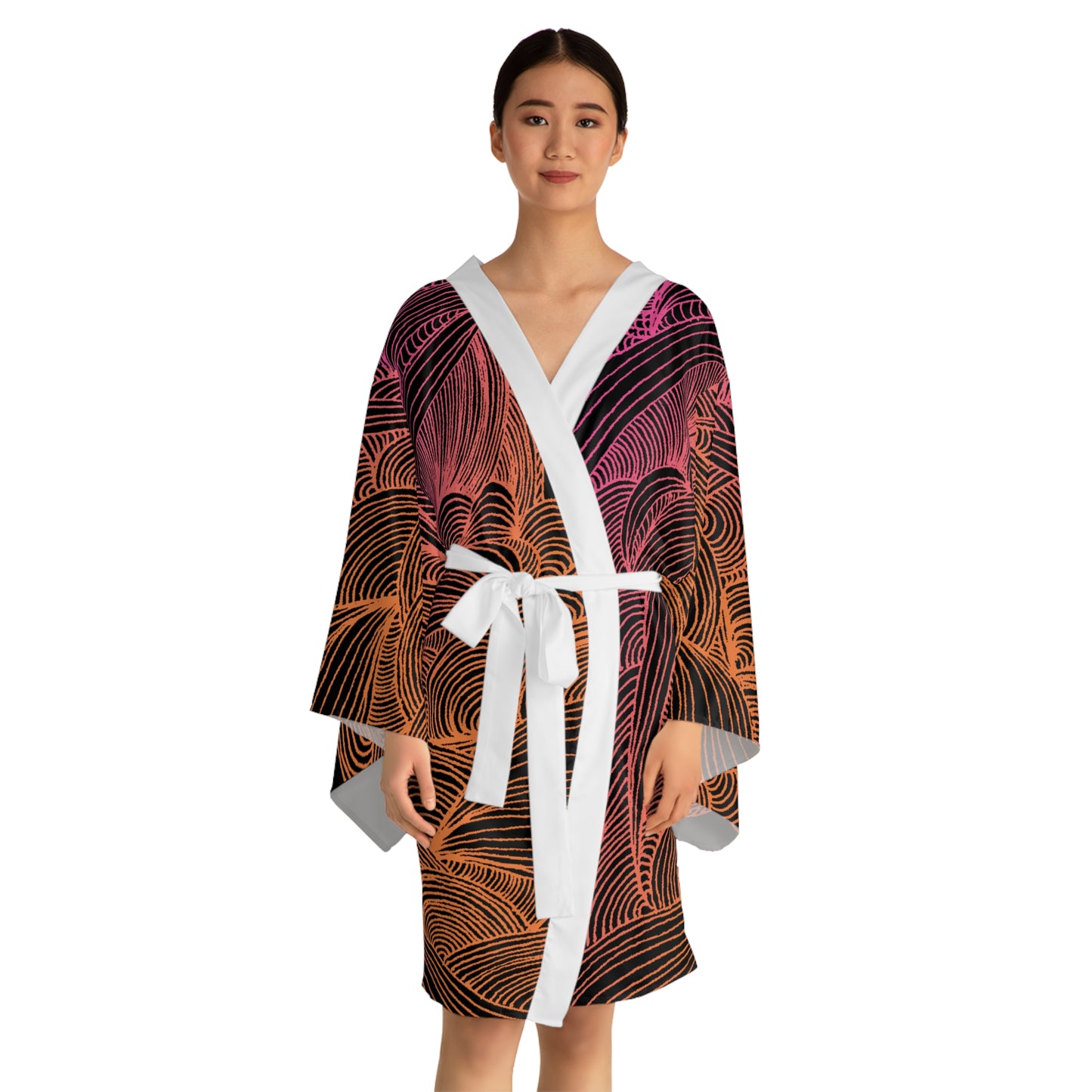 Long Sleeve Kimono Robe